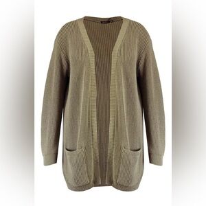 PLUS BOYFRIEND‎ KNITTED CARDIGAN